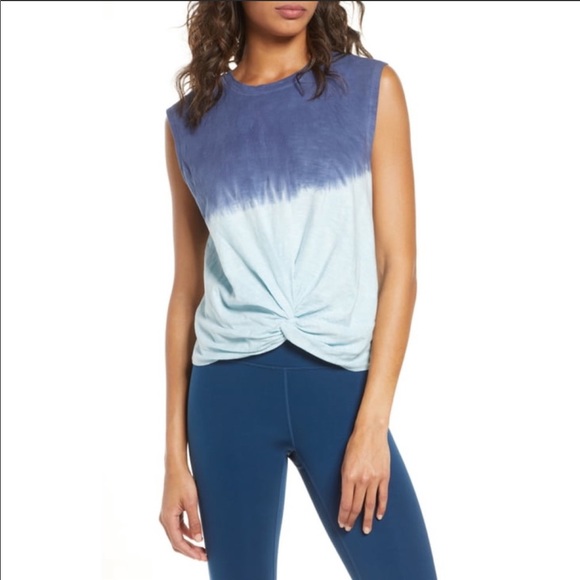 Zella Dip Dye Twist Tanks - Picture 4 of 4